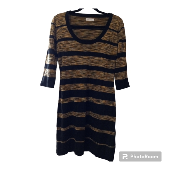 CALVIN KLEIN SHIRT DRESS Sz M - Picture 1 of 2